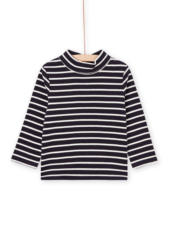 Dolcevita ecrù e navy a righe PUJOSOUP2 / 22WG10C1SPLC205