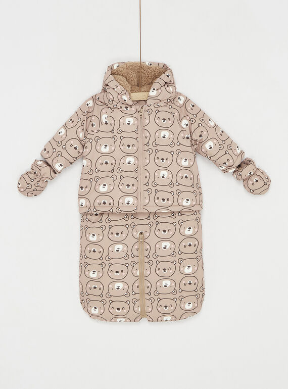 Tutina imbottita panna senza maniche SOU1PIL1 / 23WF0511PILI817