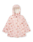 Cappotto impermeabile con cappuccio e stampa arcobaleno PALEOIMPER / 22W901F2IMPD319