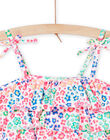 Top e slip bikini multicolore con stampa a fiori RYABIK1 / 23SI01R1MAI000