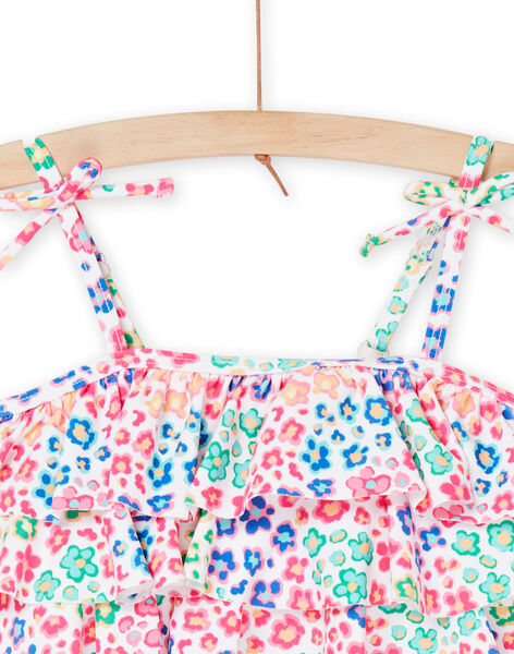 Top e slip bikini multicolore con stampa a fiori RYABIK1 / 23SI01R1MAI000