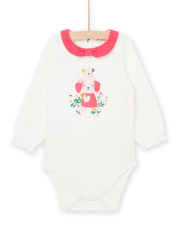 Body maniche lunghe con stampa fantasia PIMUBOD / 22WG09R1BOD001