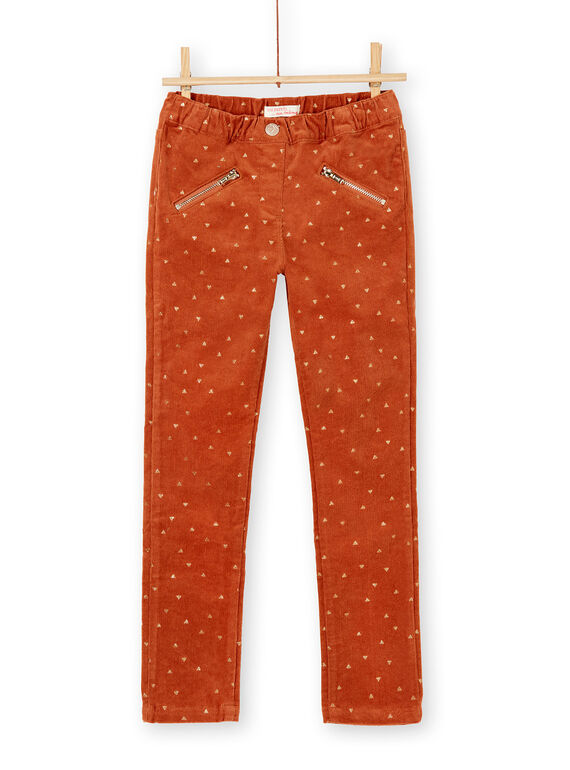 Light brown PANTS KAGOPANT / 20W901L1PAN420