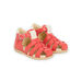 Sandali rossi neonato