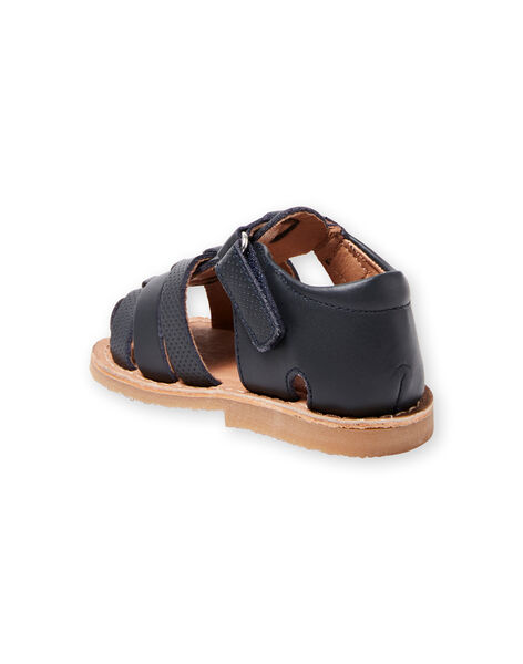 Sandali navy neonato LBGSANDENZO / 21KK3859D0E070