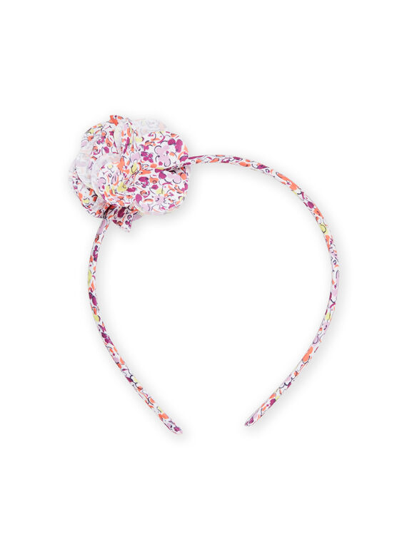 Cerchietto bambina bianco e rosa RYAJOSERR3 / 23SI01B6TET000