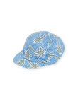 Cappellino blu ghiaccio neonato NYUJS2CASQ1 / 22SI10C2CHA219