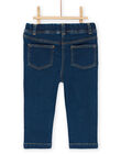 Pantaloni denim medio con elastico in vita RIJOJEAN2 / 23SG0972JEAP274