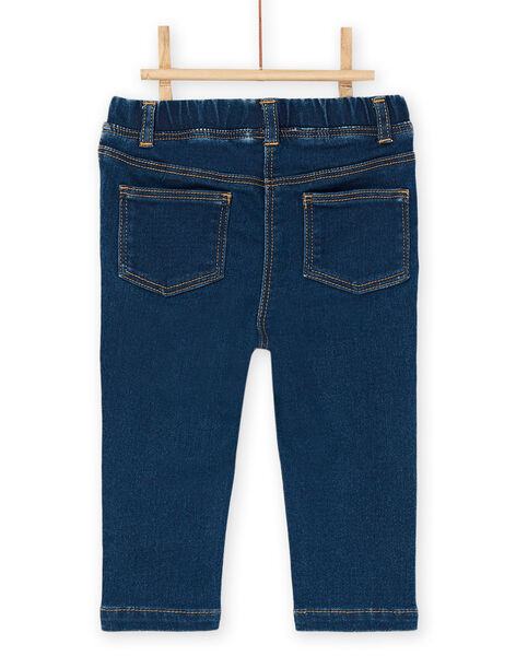 Pantaloni denim medio con elastico in vita RIJOJEAN2 / 23SG0972JEAP274