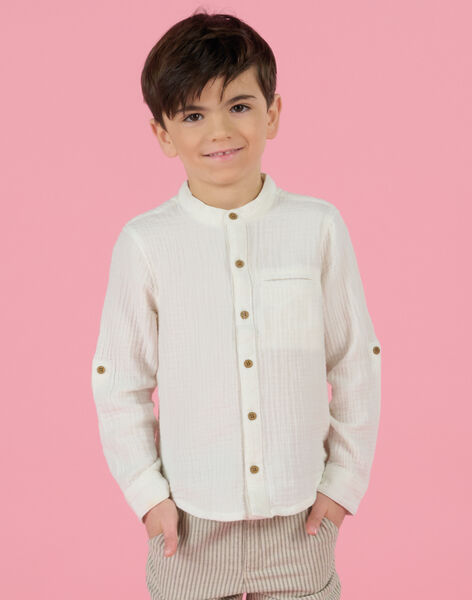 Camicia in garza di cotone RONEOCHEM / 23S902O2CHM000