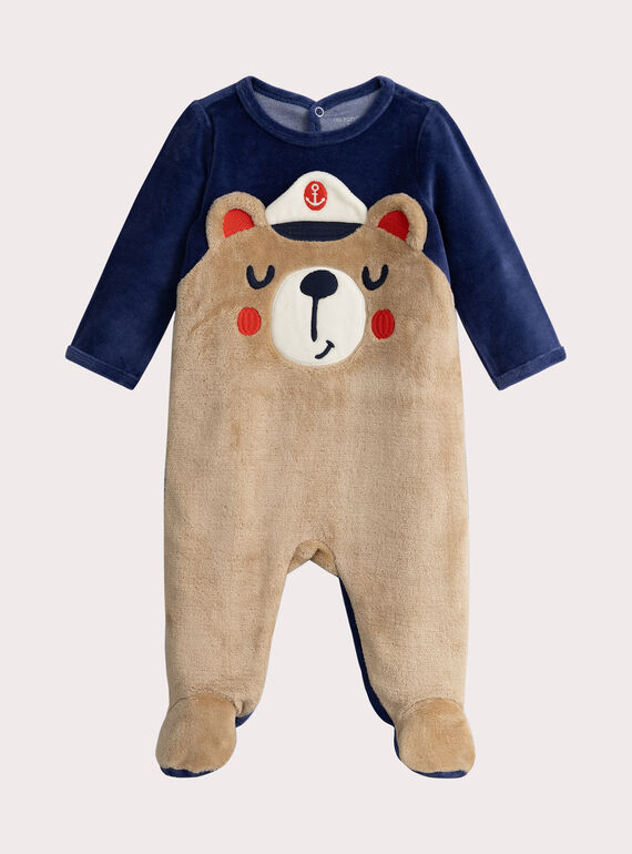 Tuta di animazione orso per bambino  VEGAGREOURS / 24WH1473GRE702