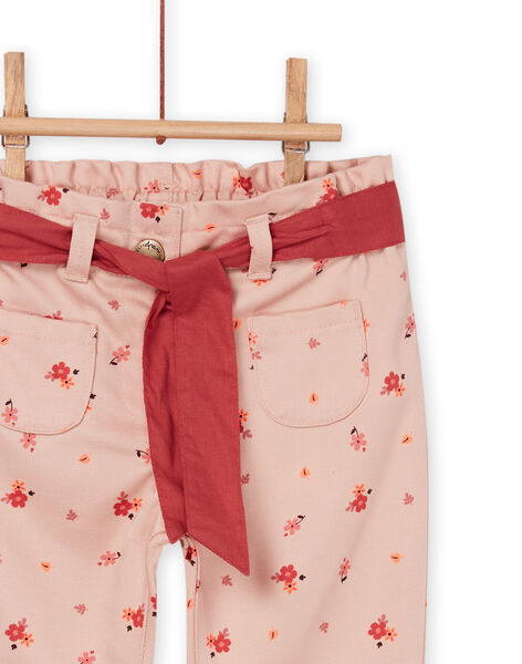 Pantaloni con stampa con cintura amovibile a contrasto PIPRIPAN / 22WG09P1PAN811