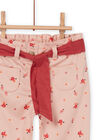 Pantaloni con stampa con cintura amovibile a contrasto PIPRIPAN / 22WG09P1PAN811
