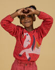 T-shirt a pois ricamo unicorno bambina NAVITEE2 / 22S901M2TML409