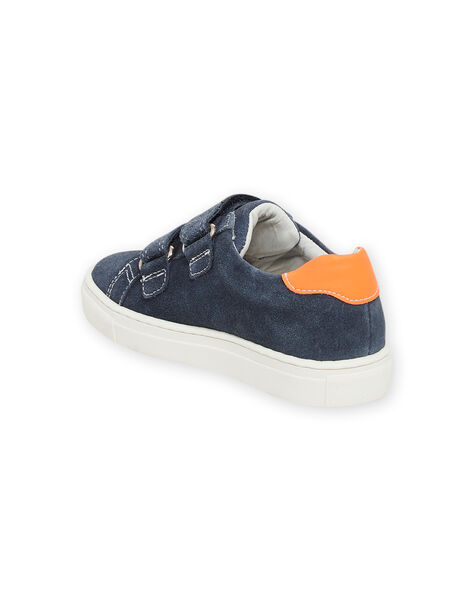 Sneakers blu con dettagli fluo bambino NOBASCOME / 22KK3633D3FC201