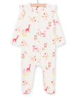Tutina con stampa giraffe REFIGREANI / 23SH13D2GRE001
