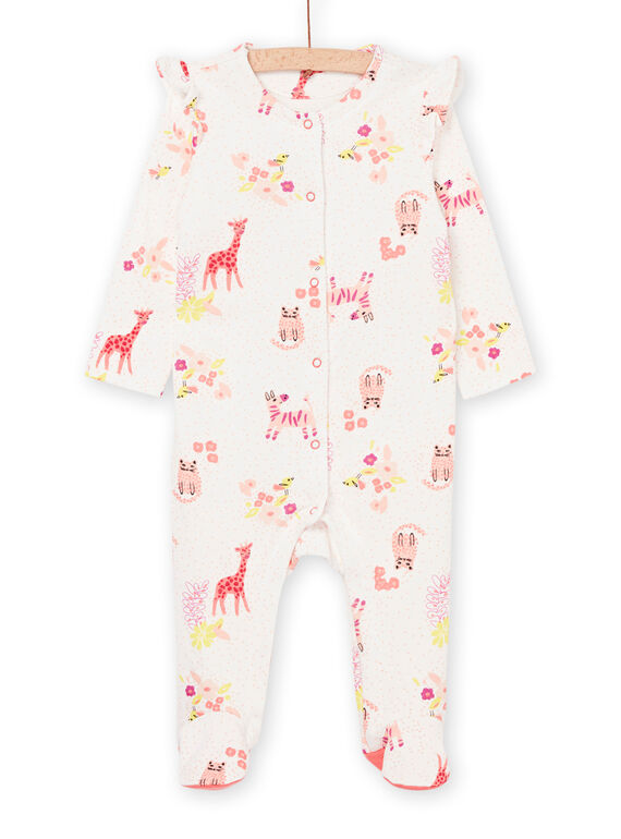 Tutina con stampa giraffe REFIGREANI / 23SH13D2GRE001
