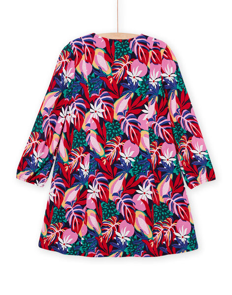 Abito con stampa tropicale RANAUROB1 / 23S901N2ROB070