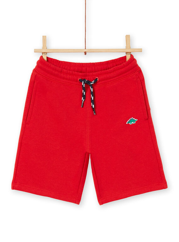 Bermuda - bambino - rosso LOJOJOBEX4 / 21S90243BER050