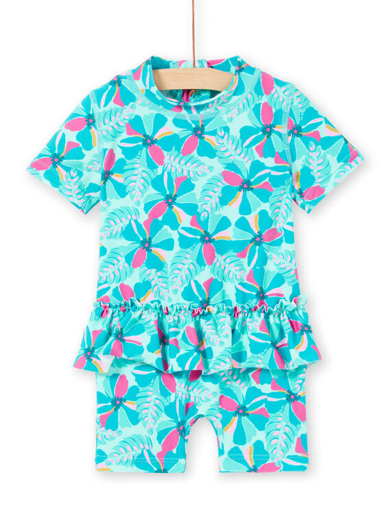 Costume da bagno turchese neonata LYICOMBEX / 21SI09DDMAIG621