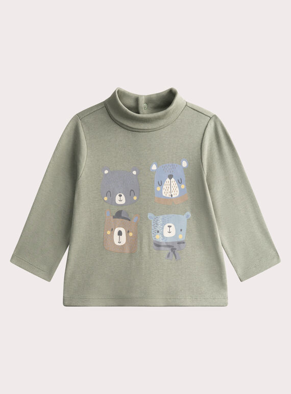 Maglia intima con figura d'orso per neonato VUPERSOUP / 24WG10R1SPL631