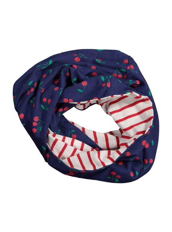 Scaldacollo double face bambina FYACOSNOO / 19SI0181SNO099