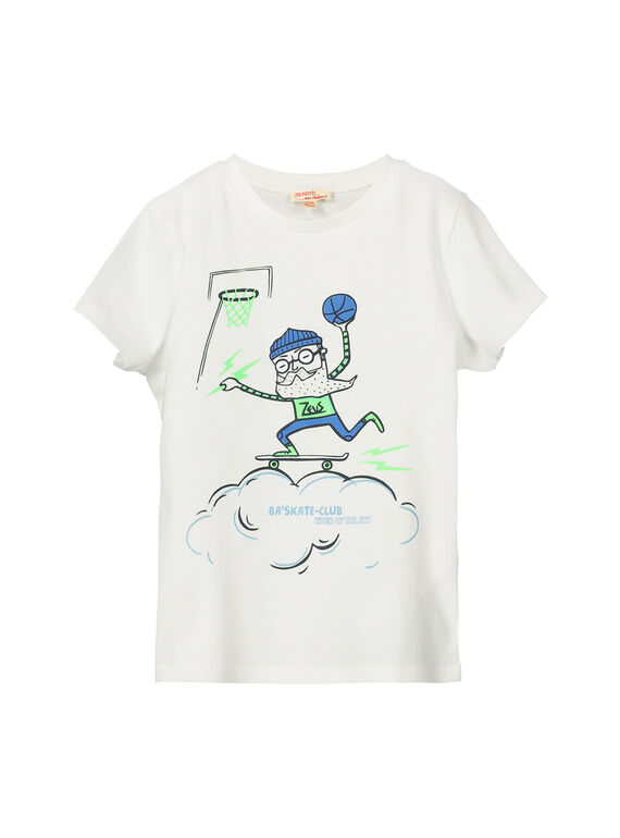 T-shirt fantasia maniche corte bambino FONETI3 / 19S902B3TMC000