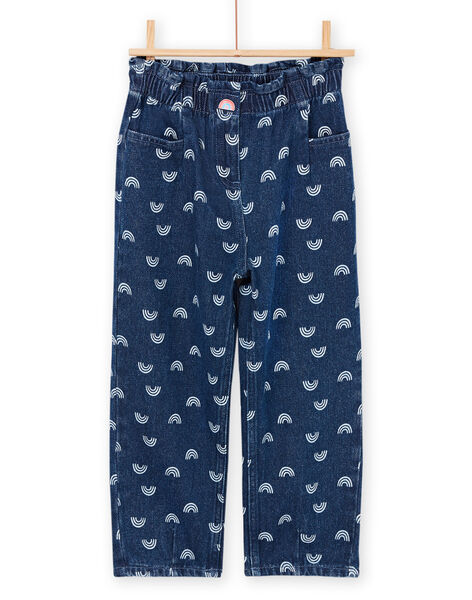 Jeans con stampa arcobaleno RAPURPANT1 / 23S901L2PAN703