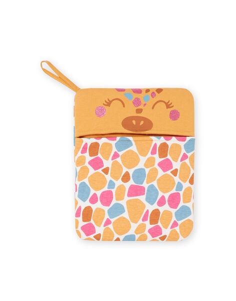 Pigiama lungo con motivo giraffa 3 pezzi PEFAPYJGIR / 22WH1162PYGB107