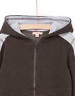Giacca sportiva antracite e grigio melange POJOJOH2 / 22W902D1JGH944