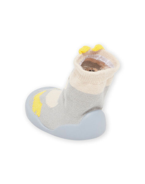 Babbucce a calza motivo pinguino e suola flessibile PUCHO7PING / 22XK3845D08C218