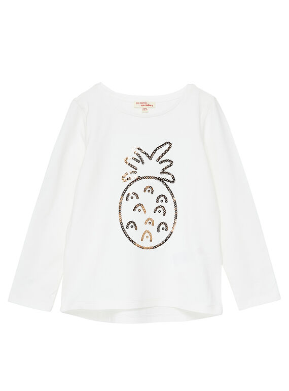 T-Shirt Maniche Lunghe Ecrù JAJOTEE3 / 20S90144D32001