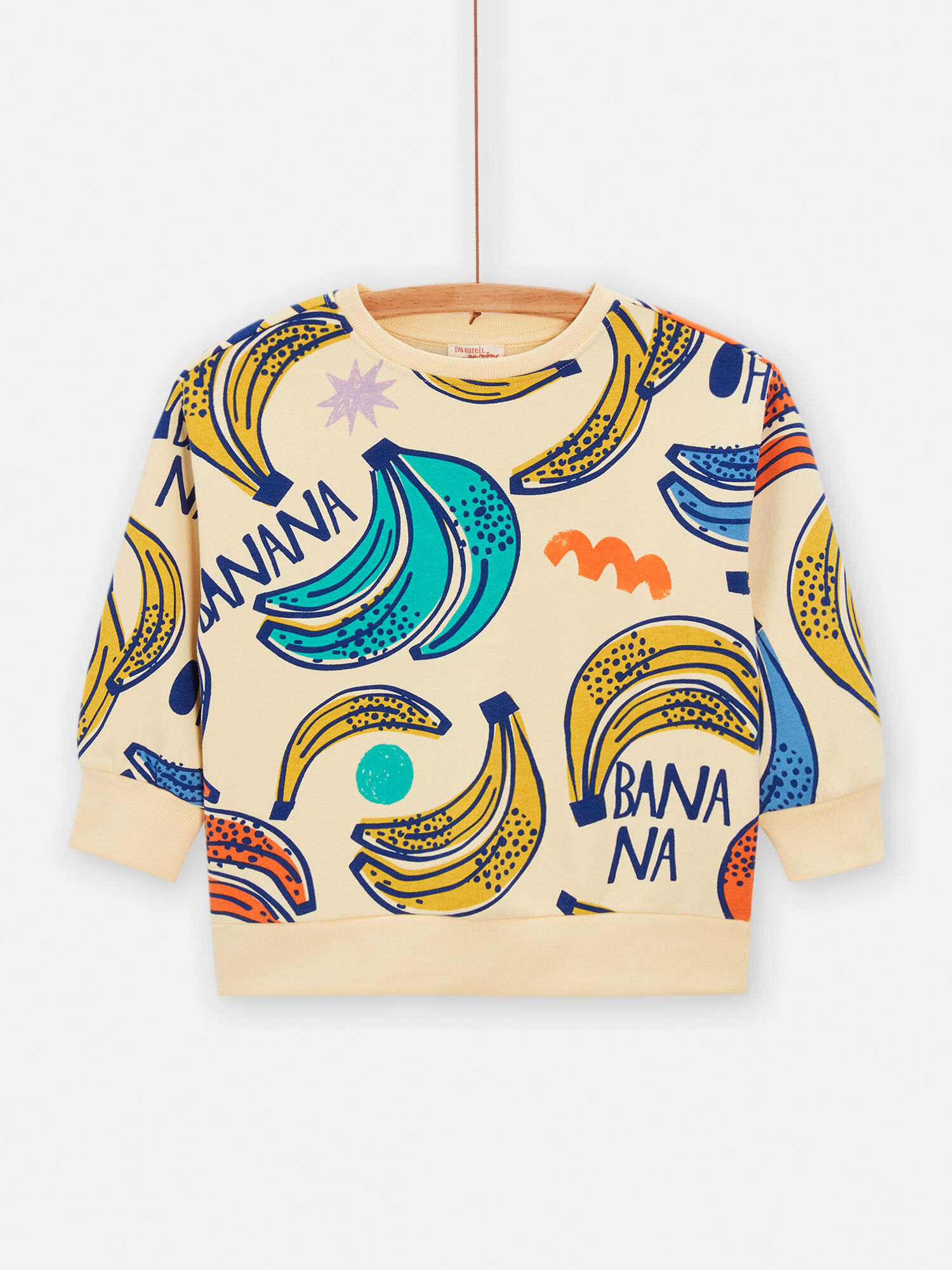 Felpa gialla con stampa banana unisex acquisto online Maglia Felpa Cardigan DPAM