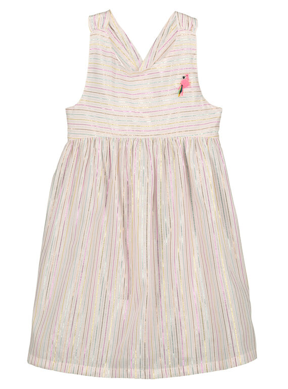 Abito iridescente bambina FACUROB3 / 19S901N3ROB000