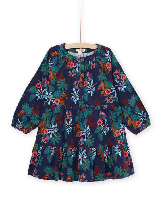 Abito con stampa tropicale PAMENROB1 / 22W901U2ROB713