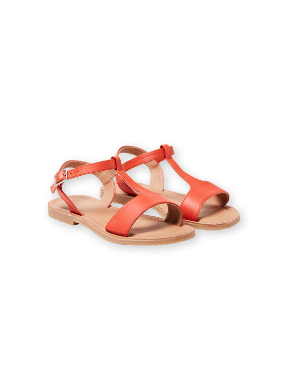 Sandali arancioni bambina LFSANDMADDIE / 21KK3551D0E400