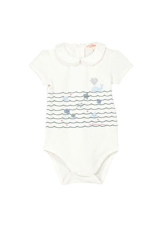 Body maniche corte neonata FINEBOD / 19SG09B1BOD000