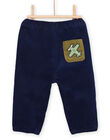 Pantaloni navy in velluto a costine PUJOPAN3 / 22WG10D3PAN070