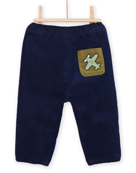 Pantaloni navy in velluto a costine PUJOPAN3 / 22WG10D3PAN070
