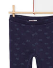 Leggings con stampa arcobaleno navy PAJOLEG1 / 22W901C4PANC205