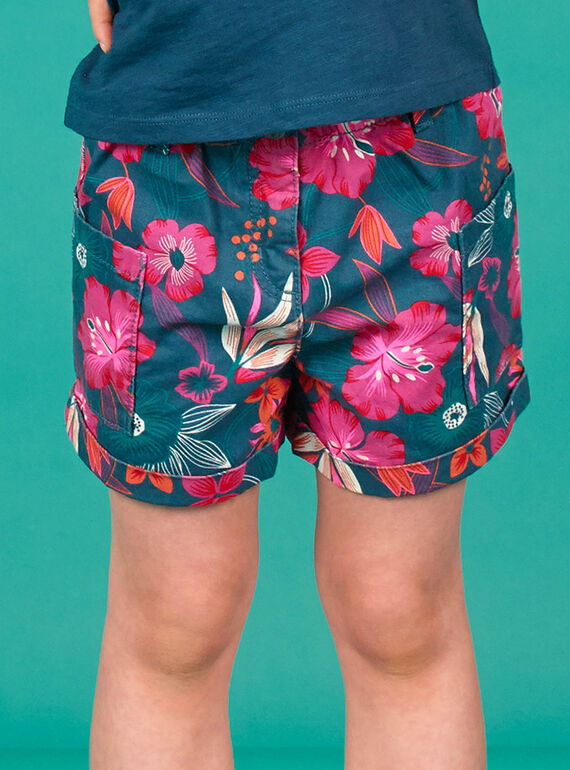 Shorts con stampa fiori hawaiani LABONSHORT3 / 21S901W1SHO716