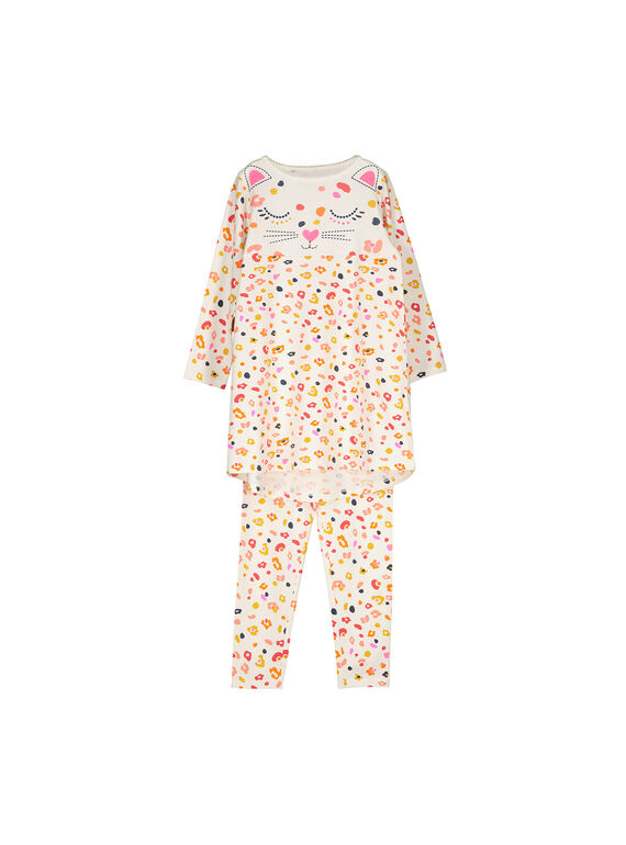Camicia da notte e leggings bambina FEFACHUEXO / 19SH1141CHN001