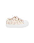 Sneakers in tela con stampa a fiori RITOILAOP1 / 23KK3772D16001