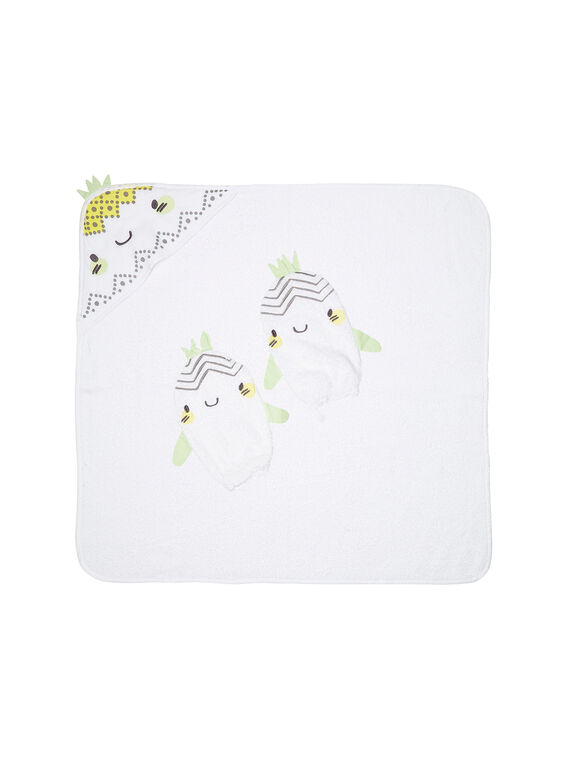 Asciugamano Guanto Bianco JOU2POIN / 20SF42M1POI000