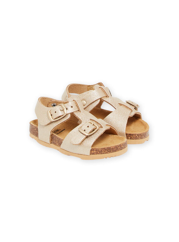 Sandali dorati neonata NINUGLORIA / 22KK3745D0E954