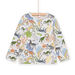 T-shirt con stampa giungla