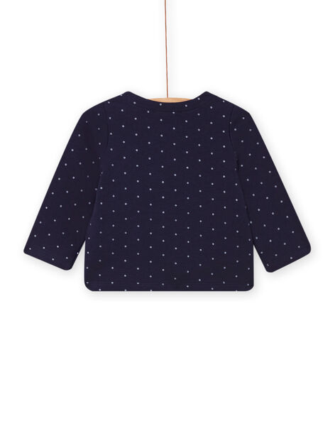 Cardigan navy neonata NIJOCAR3 / 22SG0963CAR070