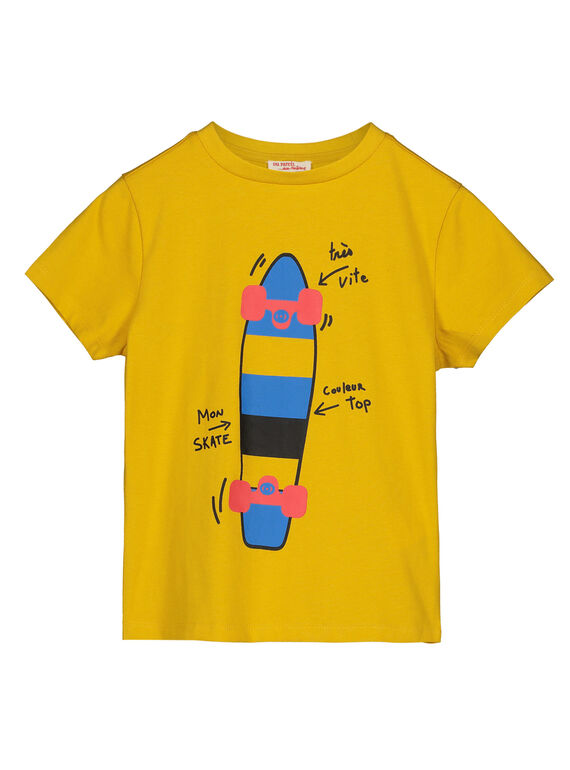 T-Shirt Maniche Corte Gialla GOBLETEE2EX2 / 19W90293TMC109