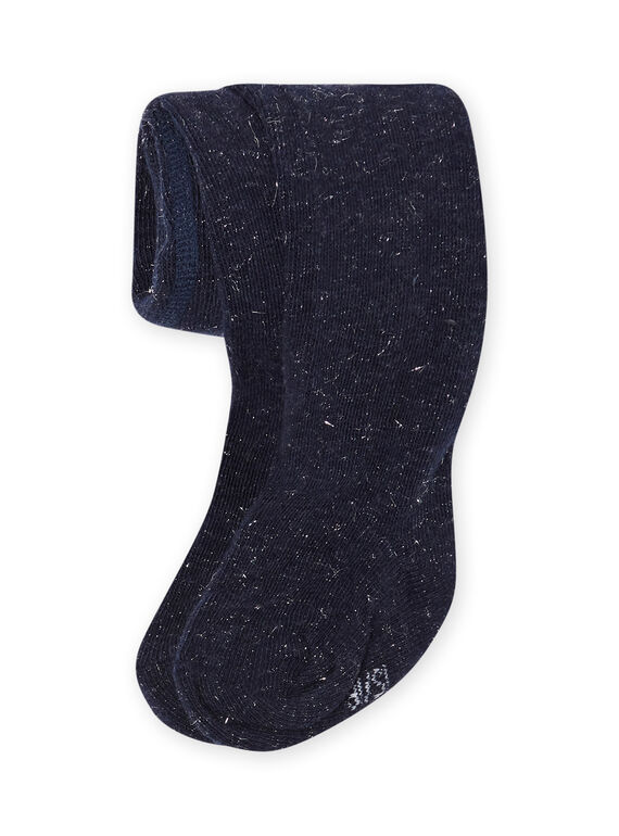 Collant navy glitterati neonata MYIJOCOLU2 / 21WI0916COL070