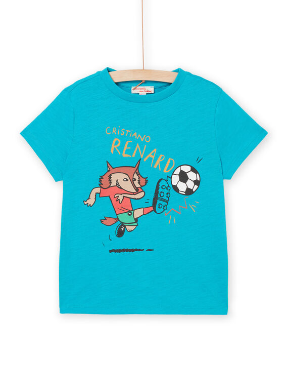 T-shirt con motivo calcio ROJOTI2 / 23S90284TMC202